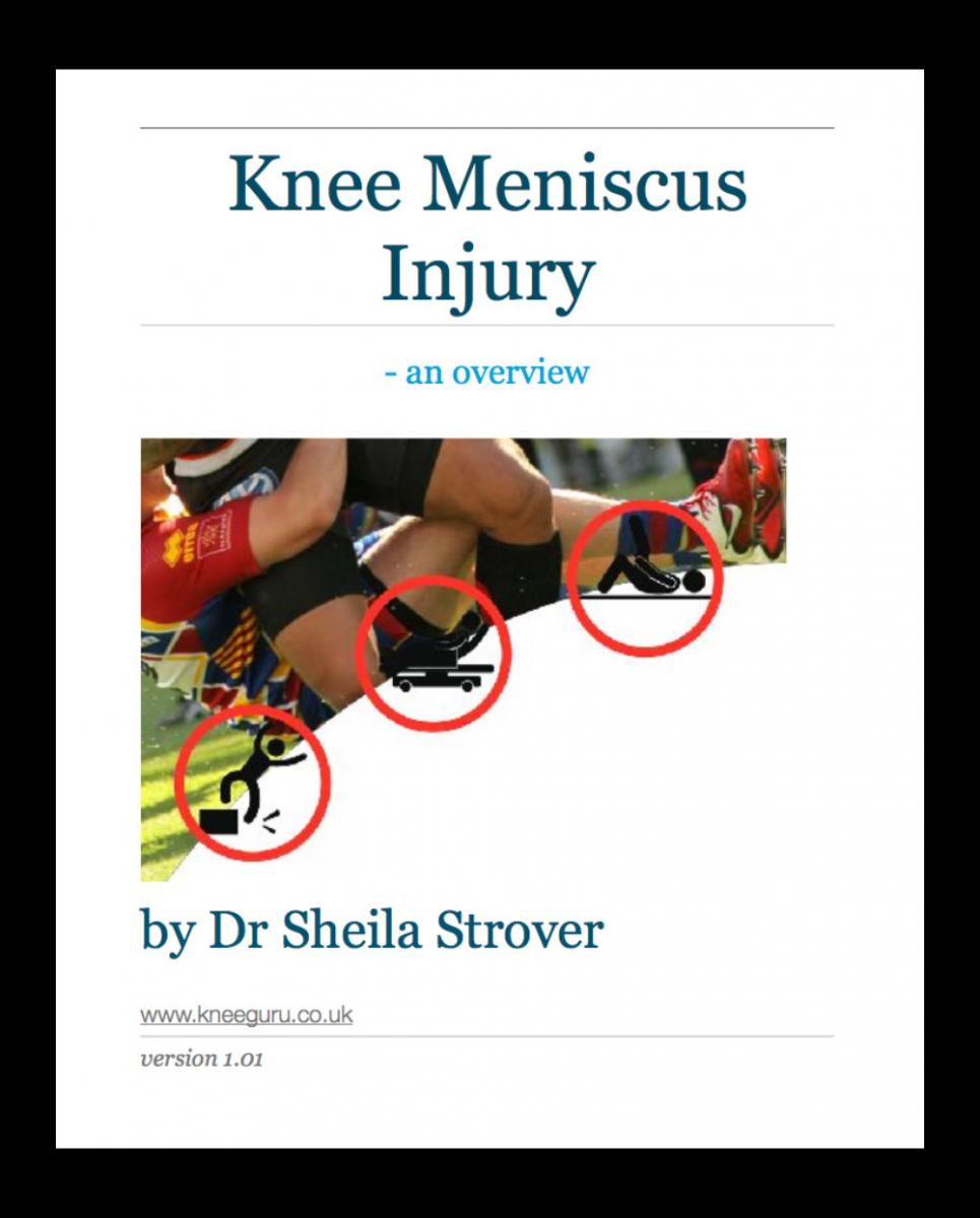 knee meniscus injury ebook