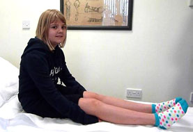 knee extension after ocd treatment